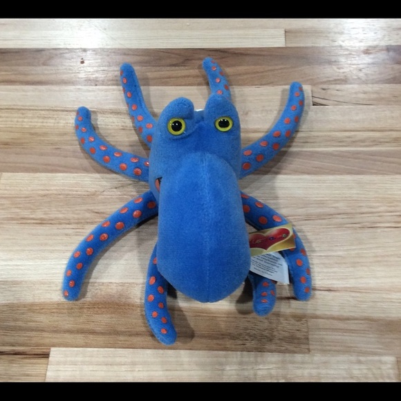 Kiss A Me Other - Rare 7” plush blue squid